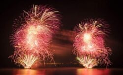 A spectacular display of fireworks and video projections launches Hull’s year as UK City of Culture.