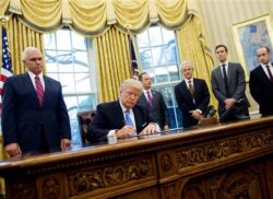 Trump is away with reversing the TPP Deal