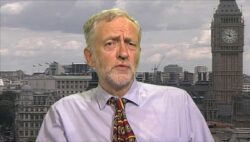 Jeremy Corbyn calls fro a wage cap on top earners