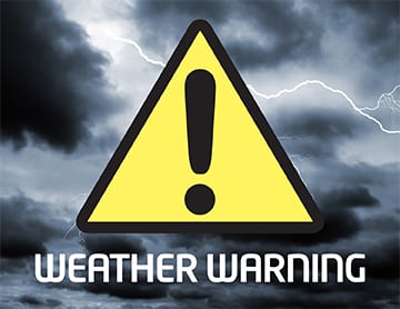 Weather warning as Storm Ali hits UK