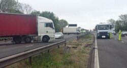 Five die in a crash on M6 in Staffordshire