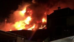 Camden Lock Market fire: Seventy firefighters tackle blaze
