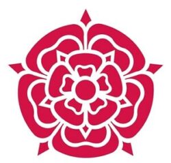 The Lancashire Rose - The Red Rose county - in the north west of England
