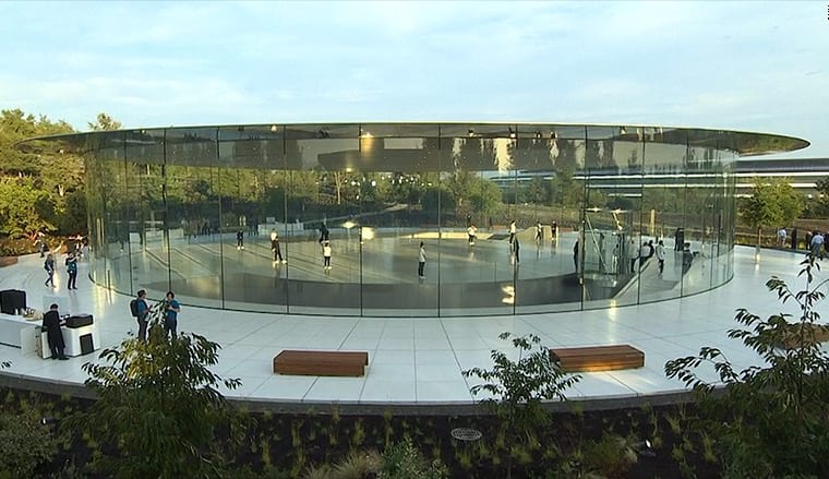 The New Steve Jobs Theatre - where apple unveiled the new iPhone X