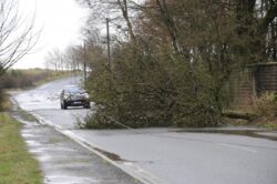 Storm Aileen hits the UK, power loss, fallen Trees & travel chaos