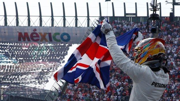 Lewis Hamilton wins his fourth FI title in Mexico 2017