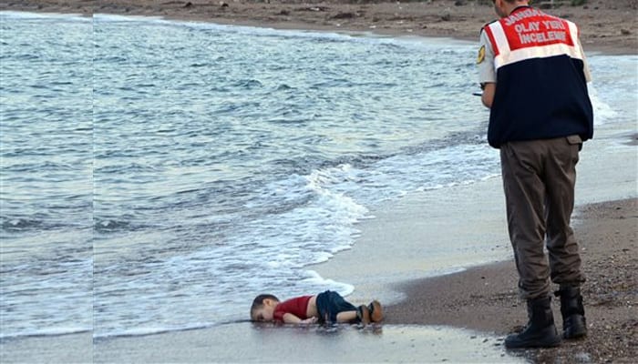 No one should ever forget this image - if it no longer disturbs your psyche then humanity has already failed