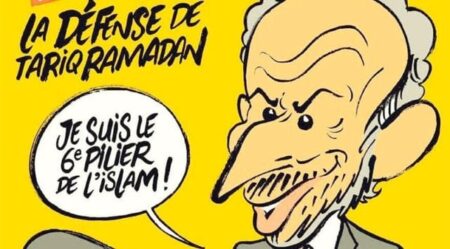 Charlie Hebdo gets death threats over Tariq Ramadhan cartoon