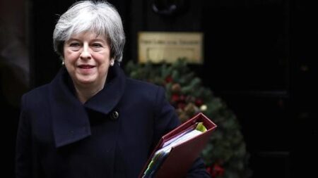 Prime Minister Theresa May's government was defeated