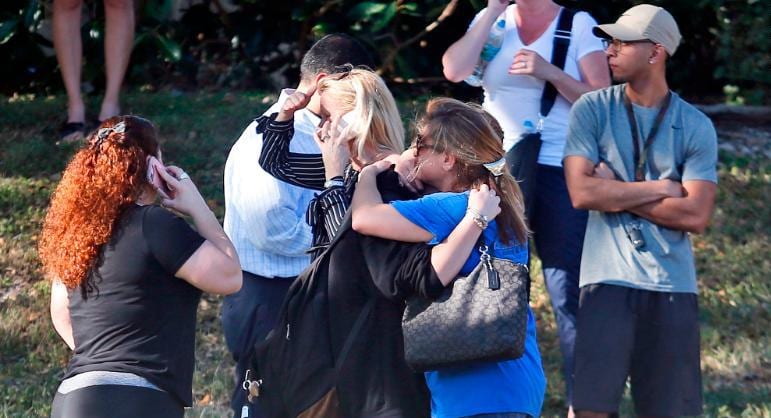 17 Killed in Florida Public school shooting - United States as gun crime debate reopens