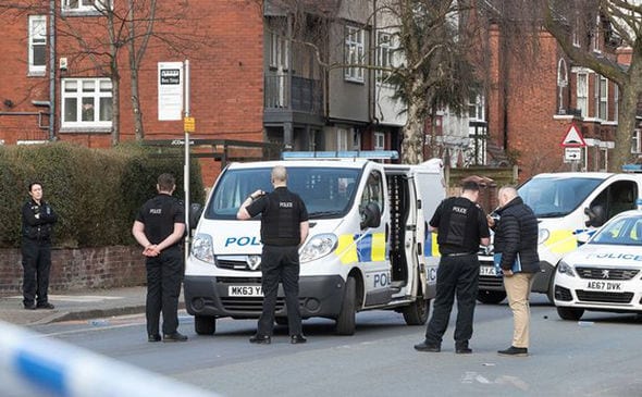 Manchester-police-officer-injured in sword-attack