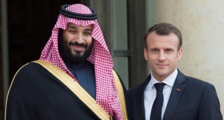 French President Emmanuel Macron was quite triumphant over the missile strikes on Syria - was it influenced by the Saudi Visit - TWSF
