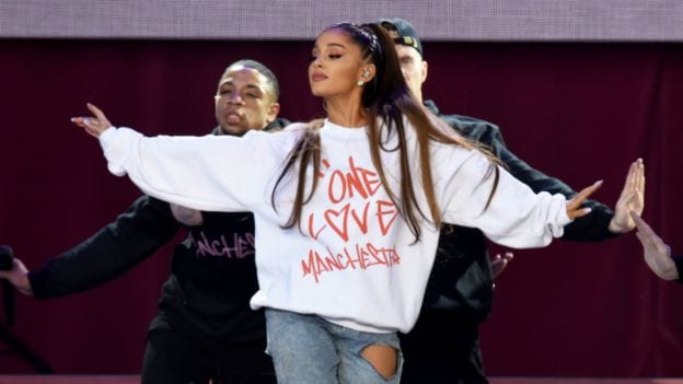Ariana Grande Remembering the attack on Manchester 2018