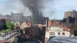 BREAKING NEWS: Fire in London rips through 5 star Mandarin Oriental hotel in Knightsbridge