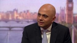 Sajid Javid on the Andrew Marr show talking about immigration reform and manifesto targets
