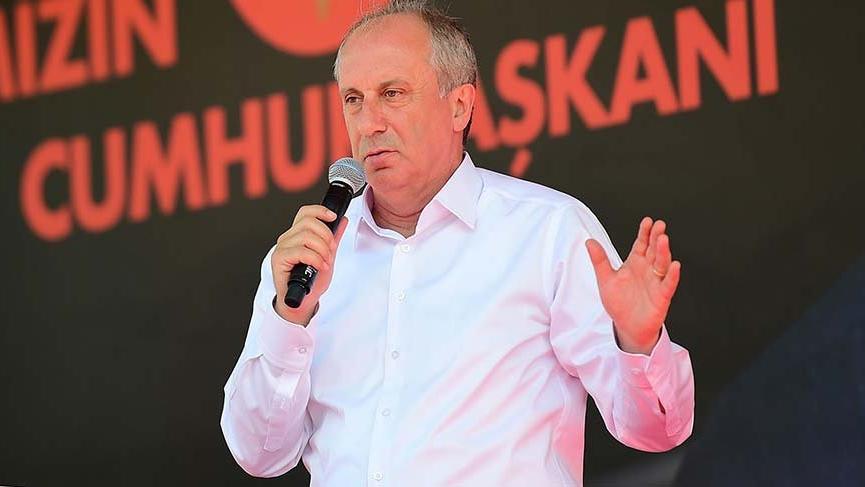 The main beneficiary is Muharrem Ince The presidential candidate 