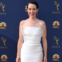 British actress Claire Foy's performance in The Crown won her the prize for best lead actress in a drama series