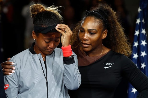 Serena Williams & Naomi Osaka US Open 2018.