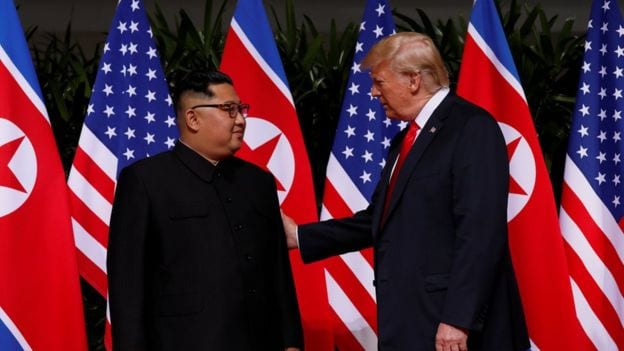 Donald Trump & North Korea leader