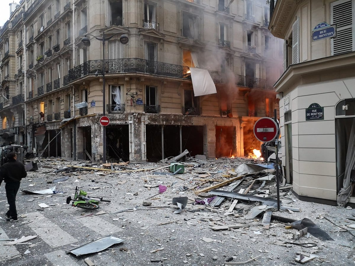 #GiletsJaunes #Explosion #Paris