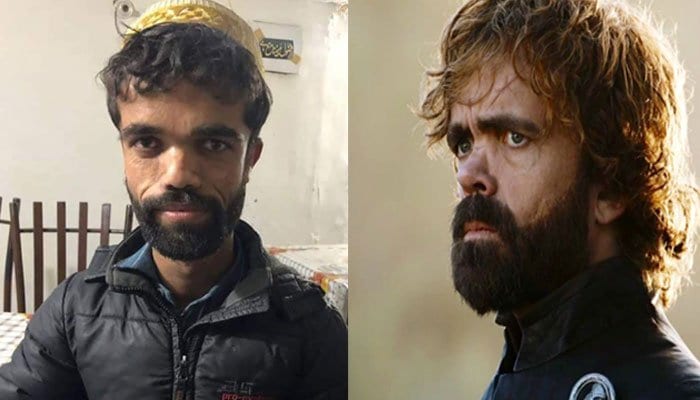 A picture of a Pakistani man bearing uncanny resemblance to hit HBO series Game of Thrones' character Tyrion Lannister has gone viral on social media
