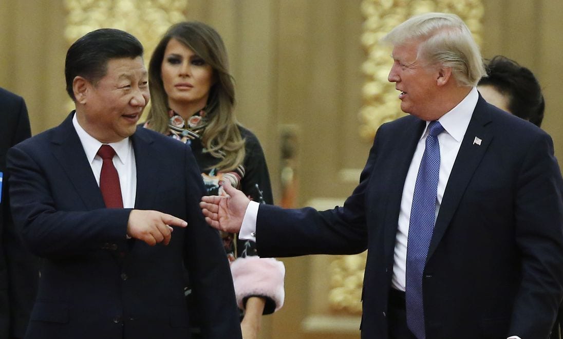 Chinese President Xi jinping and US president Donald Trump - close to making a deal.
