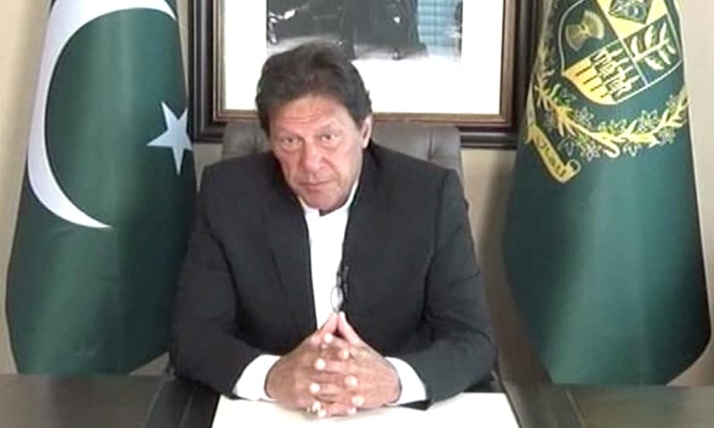 Prime Minister Imran Khan called for talks with India