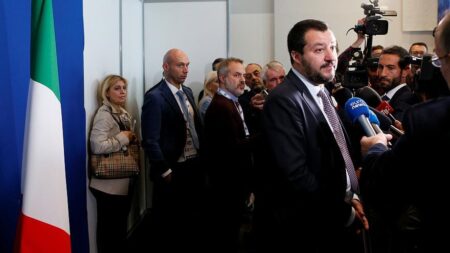 Salvini has regularly denounced EU officials in Brussels as unelected bureaucrats and blames them for Italy’s economic and public finance difficulties.