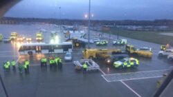 Outbreak; Barbados flight quarantined at Gatwick airport