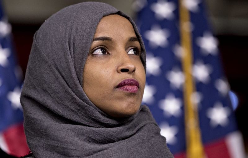 One of the first ever Muslim-American members of the US Congress has said that a tweet by President Donald Trump has led to an increase in threats against her life.