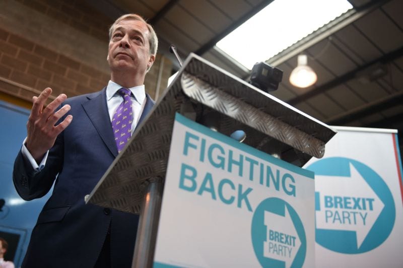 Nigel Farage launches his new Party - The Brexit Party