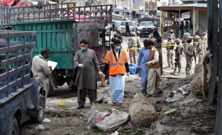 Twenty dead, scores injured in blast in Pakistan