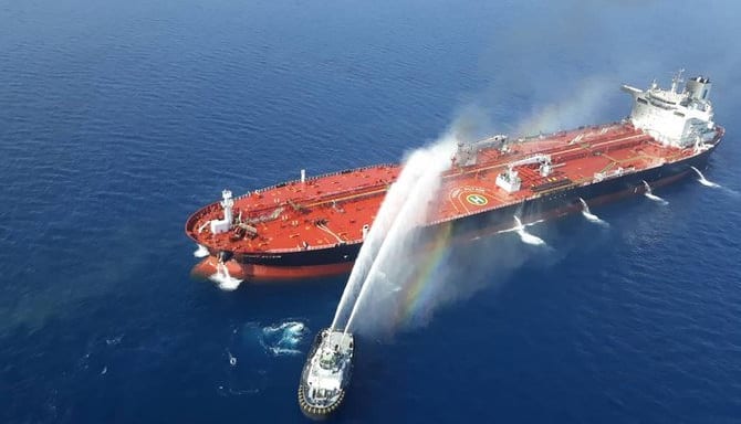 Oil Tankers attacked in Gulf of Oman