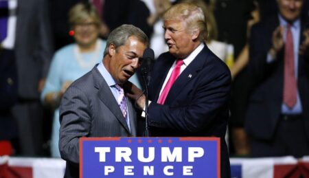 Trump advises UK don’t pay the EU, use Farage & walk away – build a wall?