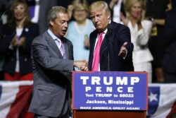 Farage calls for UK ambassador to be sacked over leaked Trump memos 