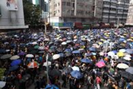 hong kong protesters condemned by chinese government