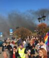 pride parade in polish city is met with violence