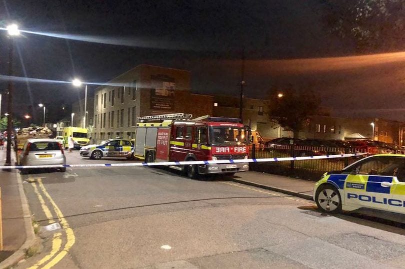 Breaking News: Police in Barking at the scene of a critical incident following a bomb threat at the block of flats