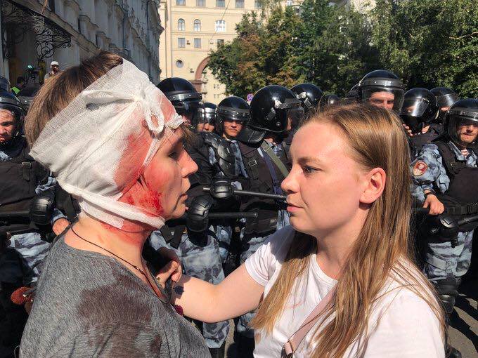 600 arrested in Moscow protests