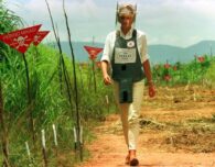 Walking through landmines in Angola