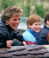 Diana with William and Harry