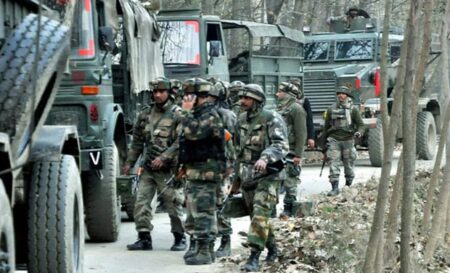 Pakistan army in Kashmir, getting ready to go to any lengths to protect the land