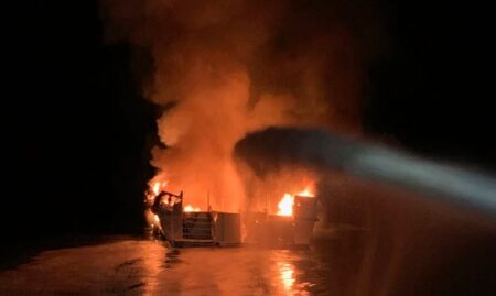 WTX Breaking News: California Blaze has 34 trapped below deck