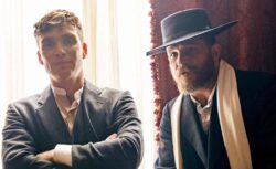 Cillian Murphy and Tom Hardy in the Peaky Blinders