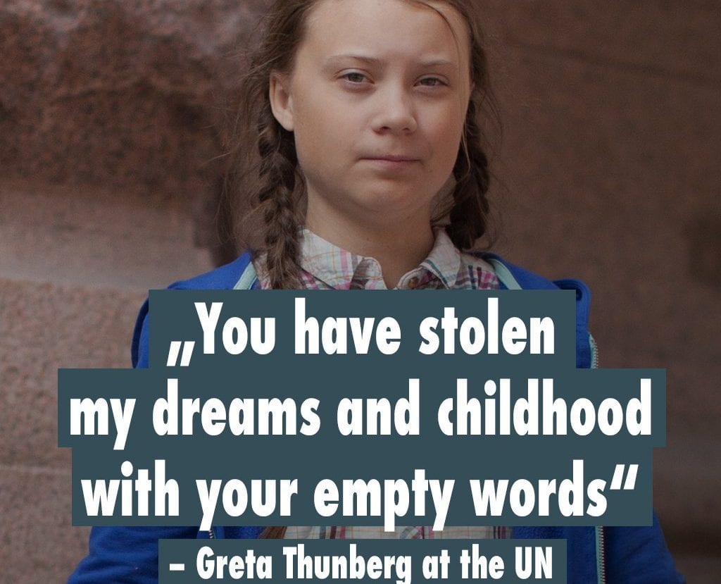 ‘How dare you?’ Thunberg’s rousing call to arms at UN summit
