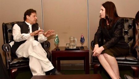 Imran Khan and Jacinda Arden meet to discuss Global rise of Islamophobia