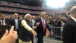 Indian prime minister bills Trump as ‘true friend’ in White House at Houston rally