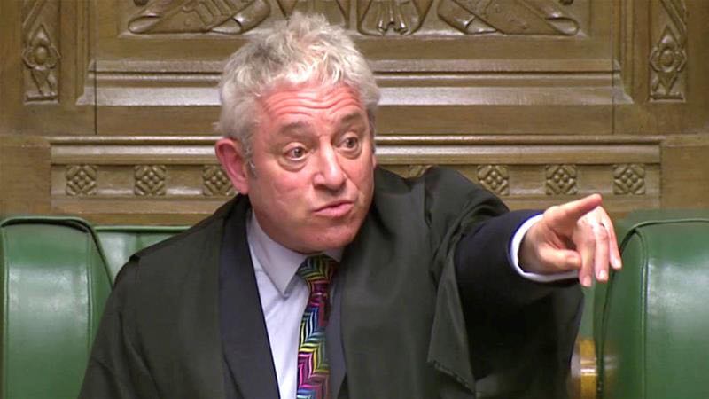 ‘Biased Speaker’ Bercow quits as Tories brand him ‘nauseating w****r’