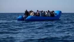 Two dead, 22 rescued from migrant boat off Sicily