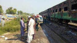 Death toll from Pakistan train fire rises to 73